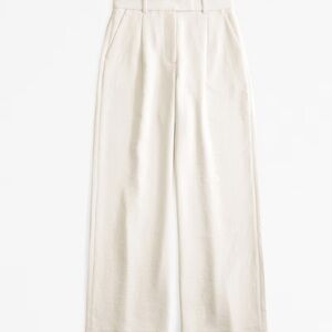 Elegant Cream Women's Pants